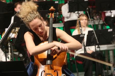 49.božično novoletni koncert Godbe Cerknica z gosti 13 Foto Ljubo Vukelič